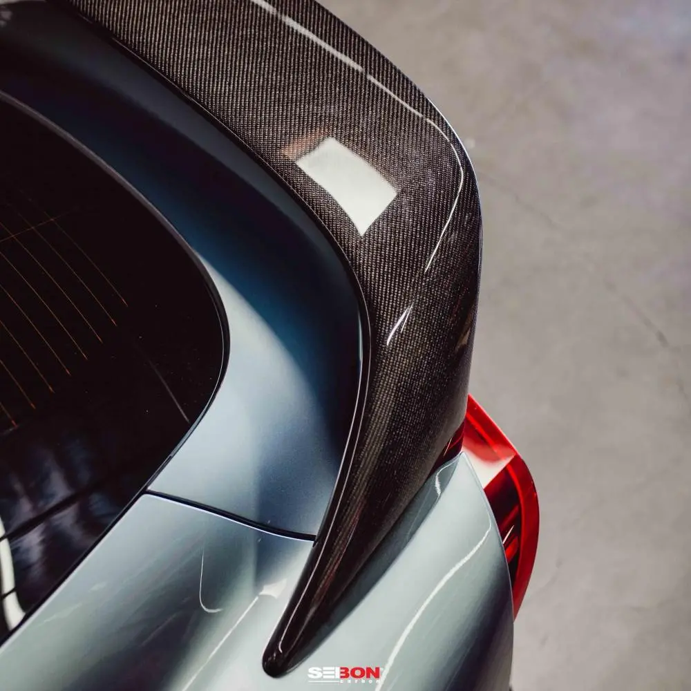 Seibon 2020 Toyota Gr Supra Mb-Style Carbon Fiber Rear Spoiler 1