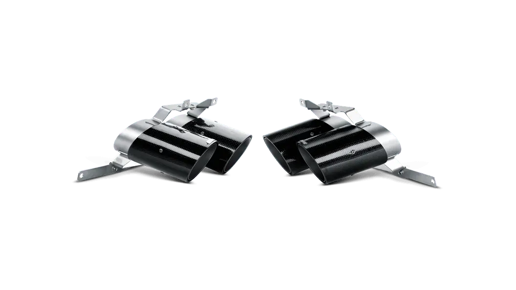 Akrapovic 09-14 Lamborghini Gallardo Tail Pipe Set (Carbon) 1