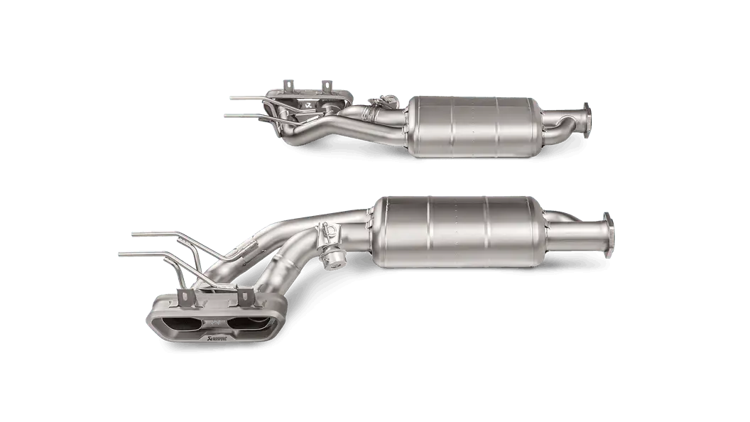 Akrapovic 15-17 Mercedes Benz G63 Amg (W463) Evolution Line Cat Back (Titanium) W/ Titanium Tips 1