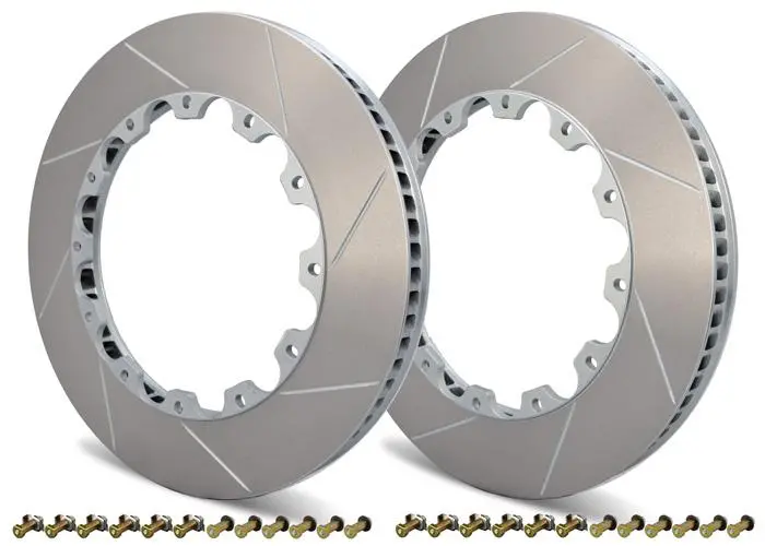 Girodisc 2Pc Front Rotor Ring Replacements For Lamborghini Aventador (Includes Two Rings And Hardware) 1