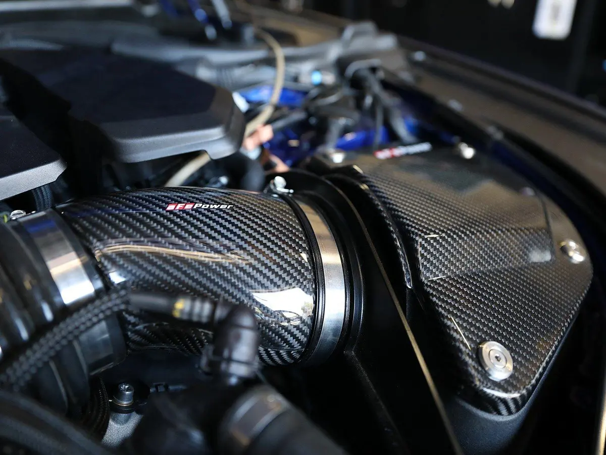 Afe Black Series Stage-2 Carbon Fiber Cold Air Intake System W/ Pro Dry S Media - 18-19 Bmw M5 (F90) 1