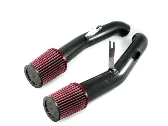 Bmc 07-10 Nissan Gt-R R35 Carbon Racing Filter Induction System Kit (W/Conical Filters) 1