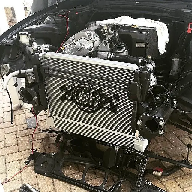 Csf 00-06 Bmw M3 (E46) Triple Pass Radiator 1