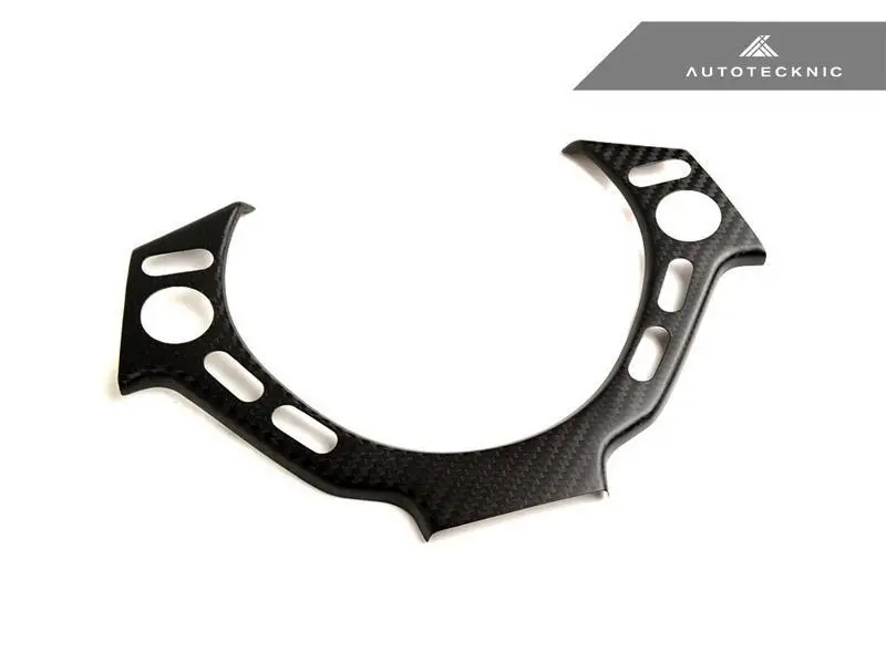 Autotecknic Dry Carbon Fiber Steering Wheel Controller Cover Nissan Gt-R R35 09-20 2