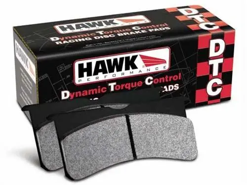 Hawk 09 Nissan Gt-R R35 Dtc-70 Race Front Brake Pads 1