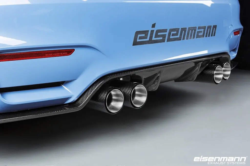 Eisenmann F8x M3 / M4 Performance Exhaust + 4X90 Carbon Tip Set 3
