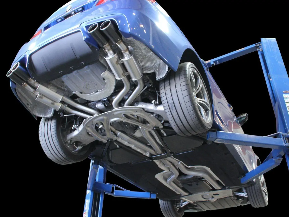 Afe Machforce Xp Exhaust 304Ss Cat-Back W/ Carbon Fiber Tips 12-13 Bmw M5 (F10) V8 4.4L (Tt) 1