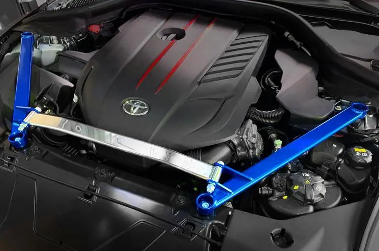 Cusco Powerbrace Front Strut Support 2020+ Toyota Supra (A90) 3.0L Turbo 1