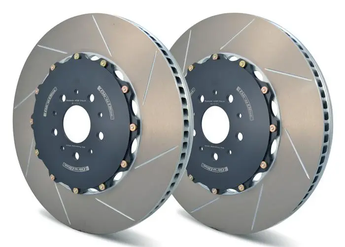 Girodisc Front 2 Piece Floating Rotors Ferrari 458 Italia 10-15 (Sold In Pairs) 1