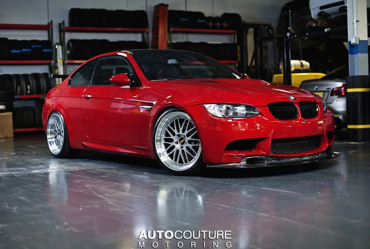 Rkp E9x M3 Carbon Front Lip - Clubsport Style 1