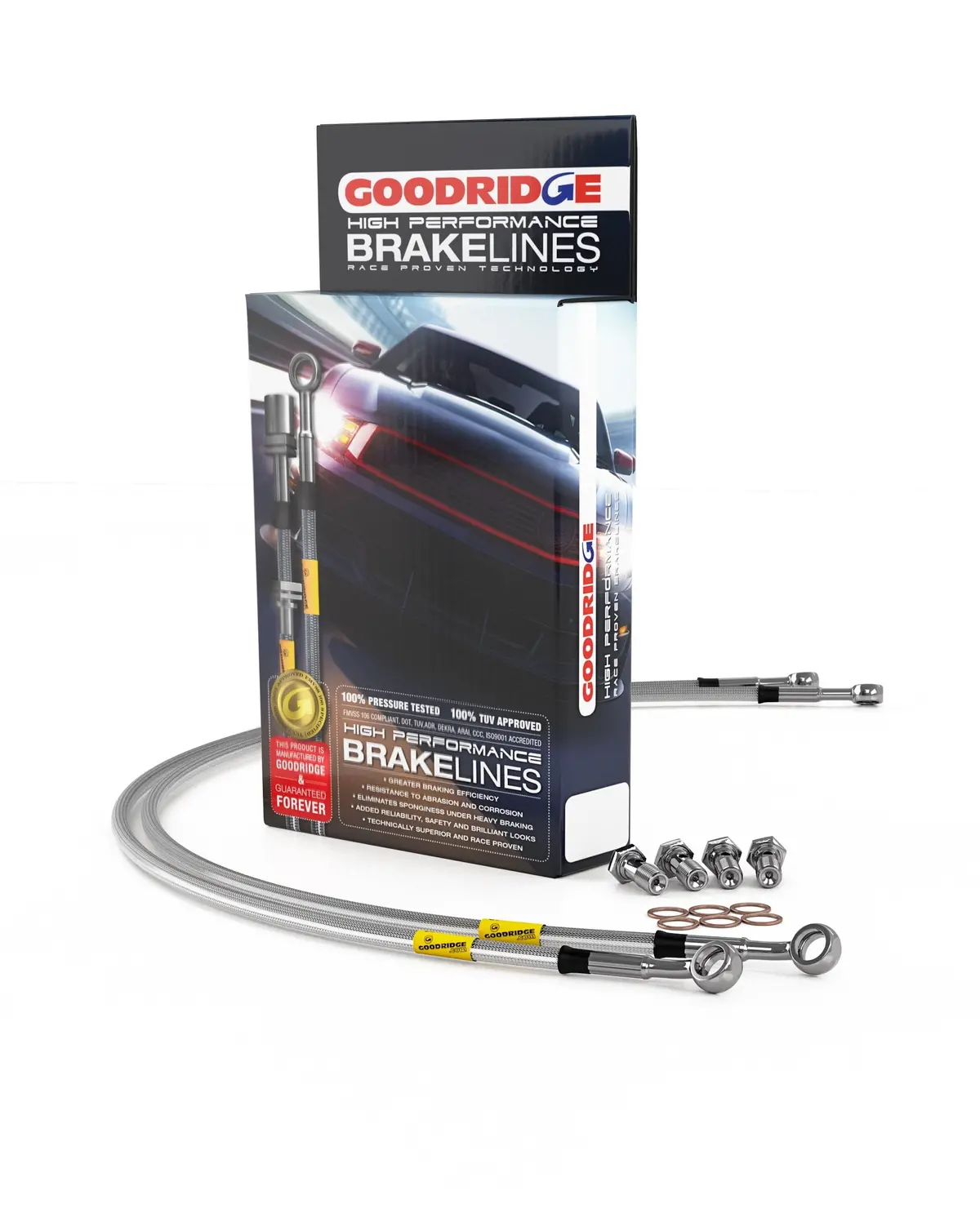 Goodridge 96-03 Bmw E39 M5 Brake Lines 1