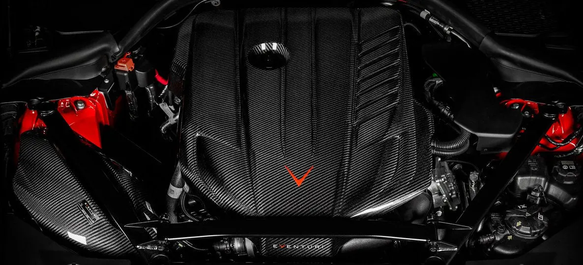 Eventuri Toyota A90 Supra Carbon Fiber Engine Cover 1