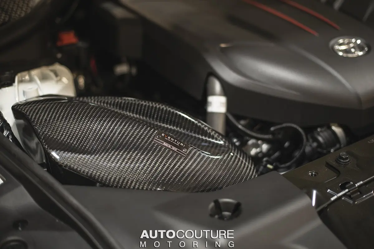 Eventuri Toyota A90 Supra Carbon Fiber Intake System 1