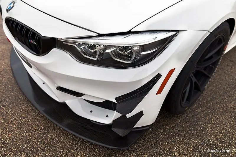 Rkp F8x M3 / M4 Gt4 Carbon Bumper Canard Set 1