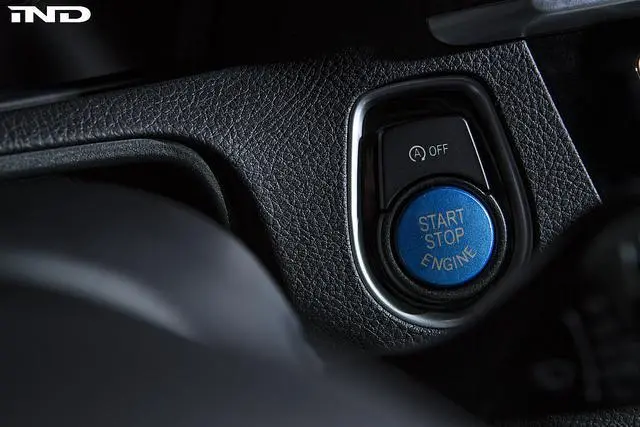 Ind F87 M2 Polar Blue Start / Stop Button 1
