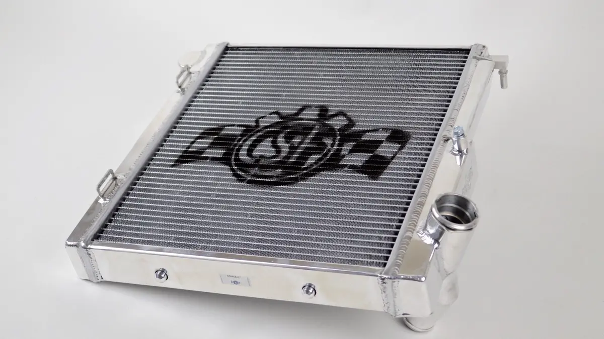 Csf Porsche Gt4 (981) - Left Side Radiator 1