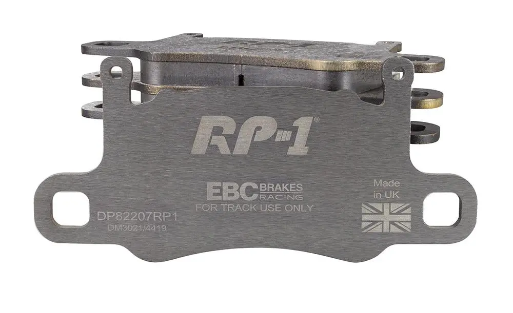 Ebc Racing 13-15 Porsche 911 (991) Gt3 (Cast Iron Disc Only) Rp-1 Race Rear Brake Pads 1