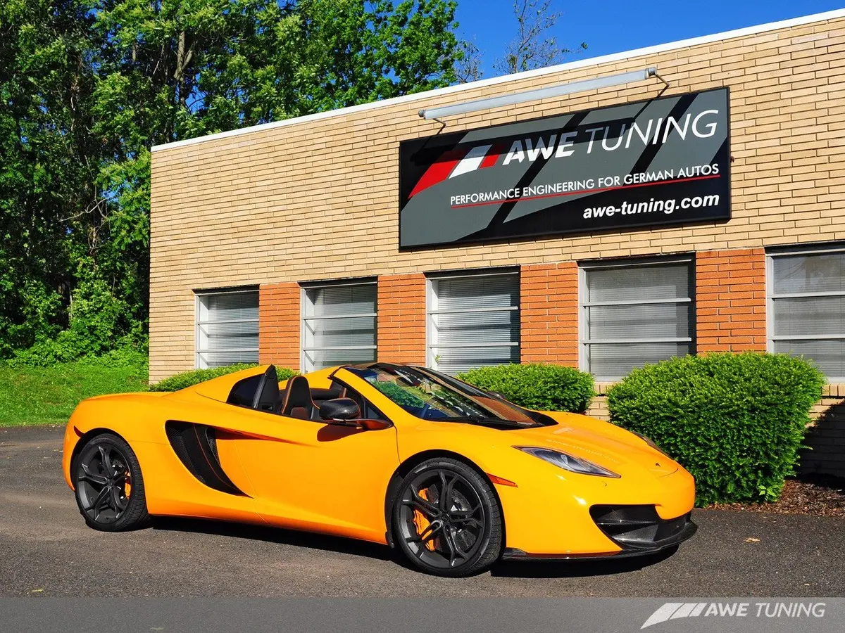Awe Tuning Mclaren Mp4-12C Performance Exhaust - Machined Tips 1