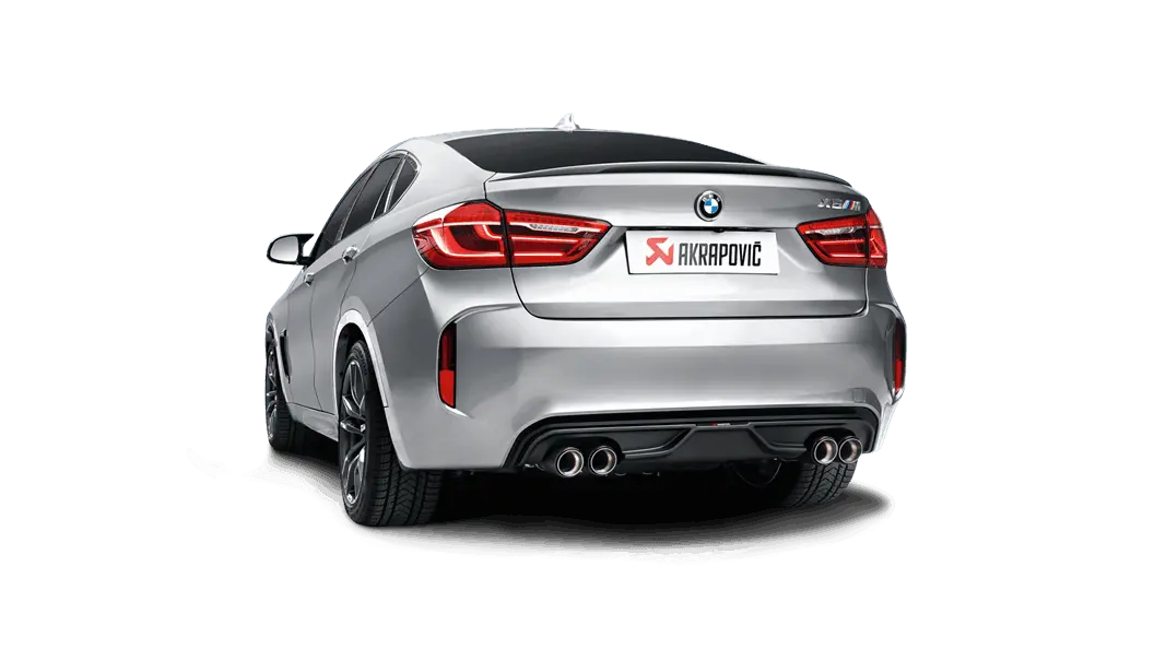 Akrapovic 15-17 Bmw X5m And X6m (F8x) Rear Carbon Fiber Diffuser - Matte 1
