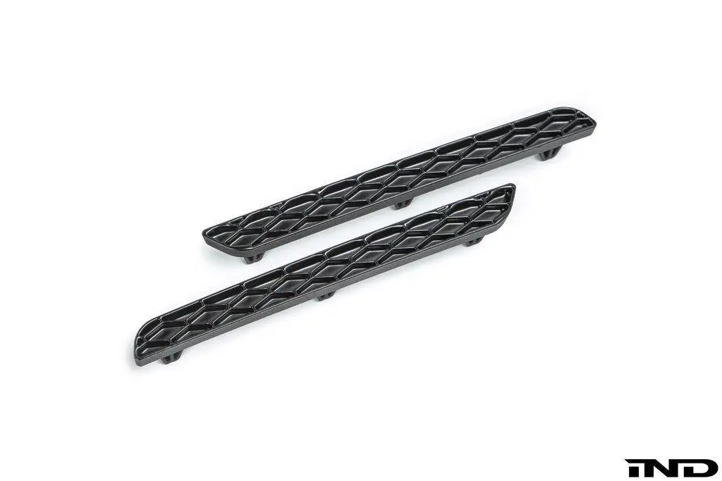 Acexxon Toyota A90 Surpa Rear Reflector Insert Set - Honeycomb Satin Black 1