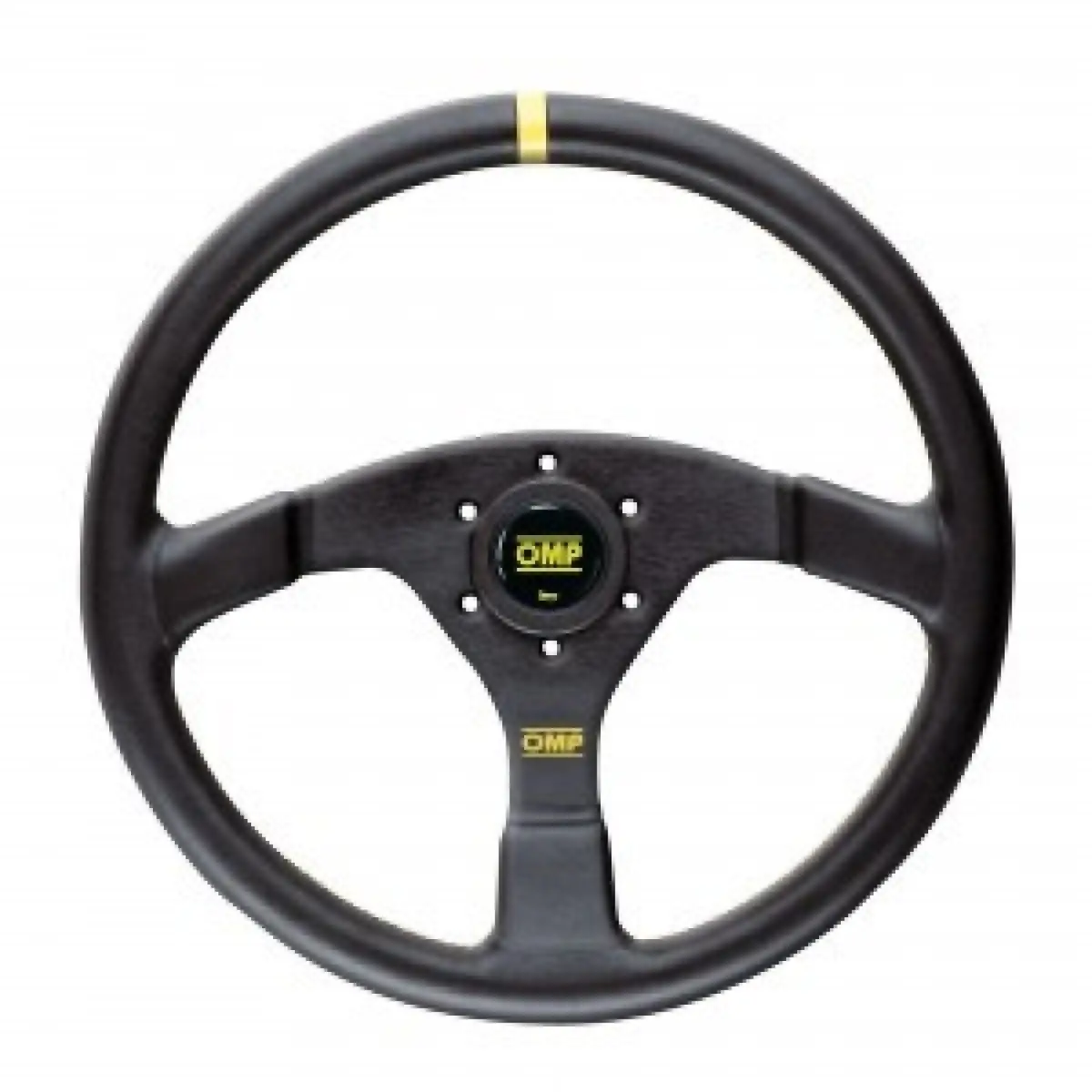 Omp Velocita Black Leather Steering Wheel 1