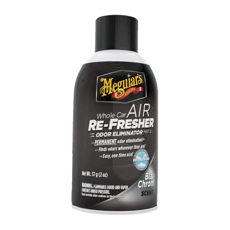 Meguiar's Air-Refresher Odor Eliminator Black Chrome 1