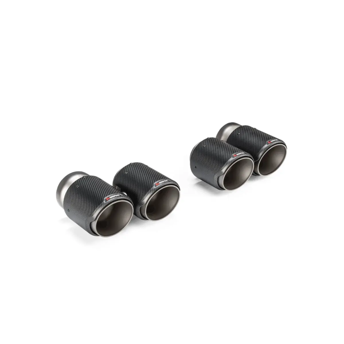 Bmw M2 / M3 / M4 (G87 / G80 / G81 / G82 / G83) | Akrapovic | Round Tail Pipe Set (Carbon) 1