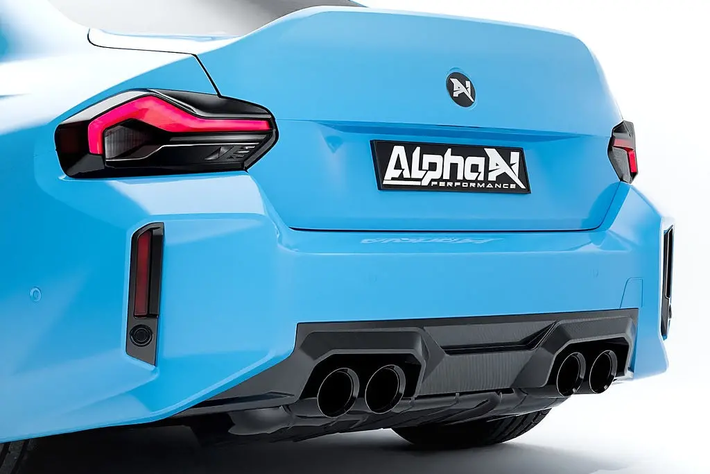 Alpha-N Bmw G87 M2 Carbon Rear Diffuser 1