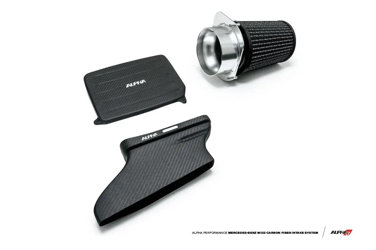 Ams Performance 14-18 Mercedes-Benz Cla 45 Amg 2.0T Alpha Intake System W/Carbon Fiber Duct & Lid 1