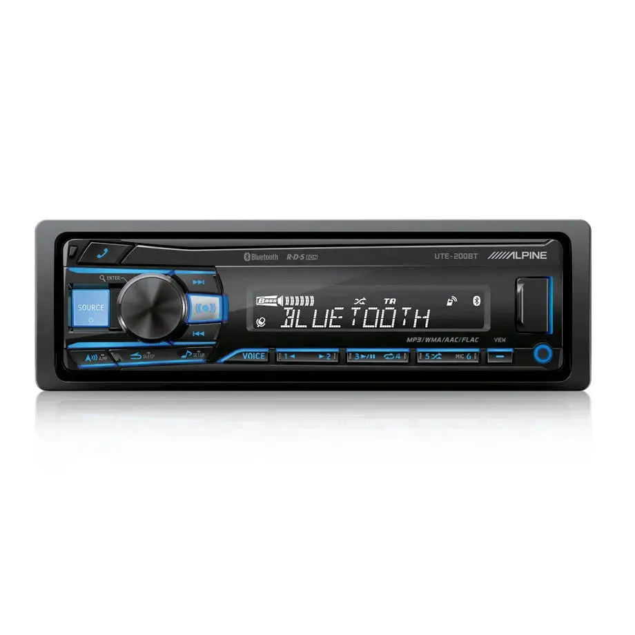 Alpine Ute-200Bt Digital Media Receiver With Bluetooth 1