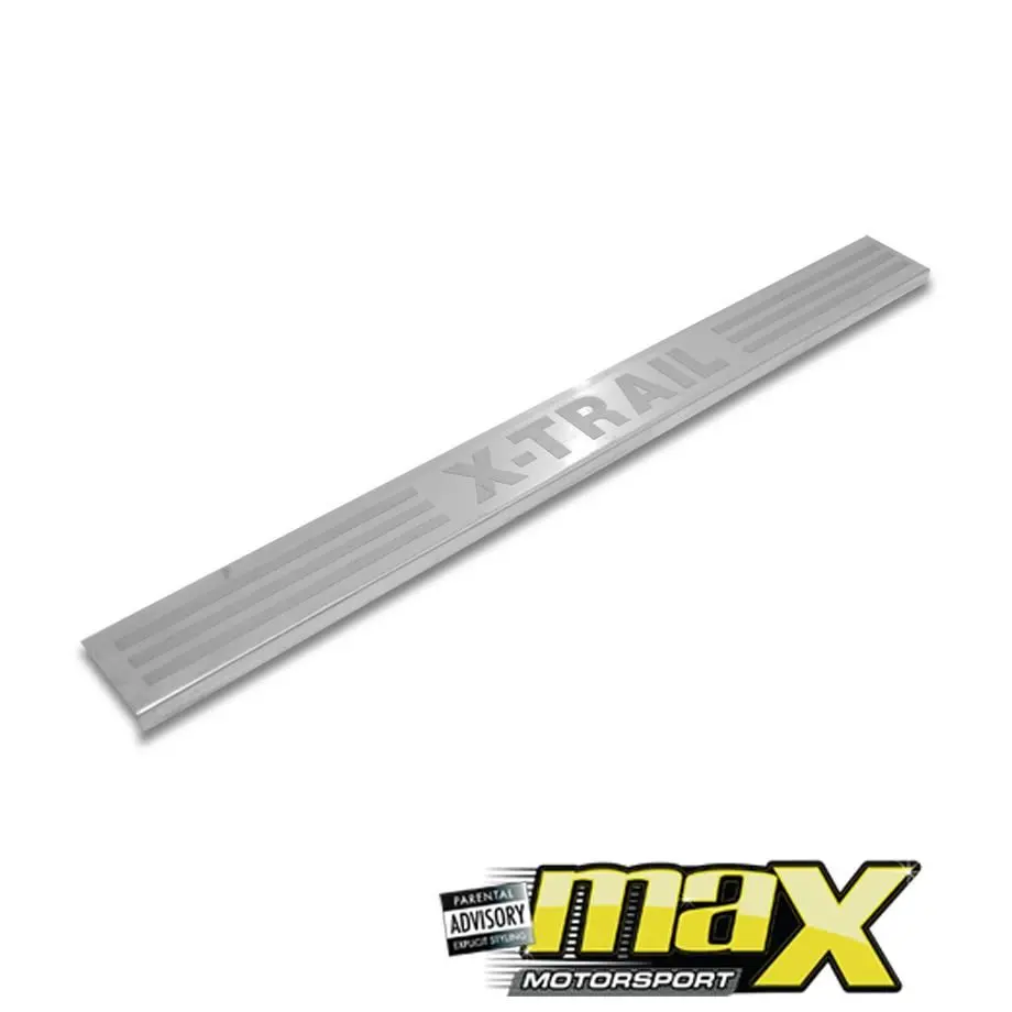 Aluminium Step Sills With X-Trail Logo 1
