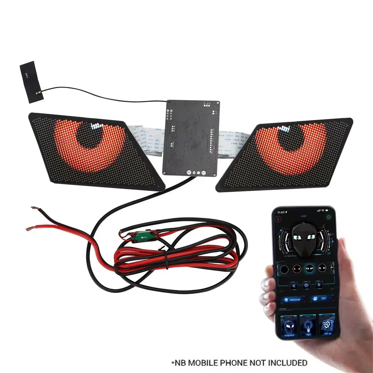 App Controlled Led Devil Eye Display Panel Screen 1
