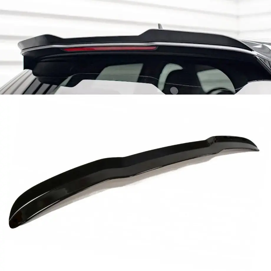 Audi A3 8V (14-20) Gloss Black Maxton Style Roof Spoiler Extension 1