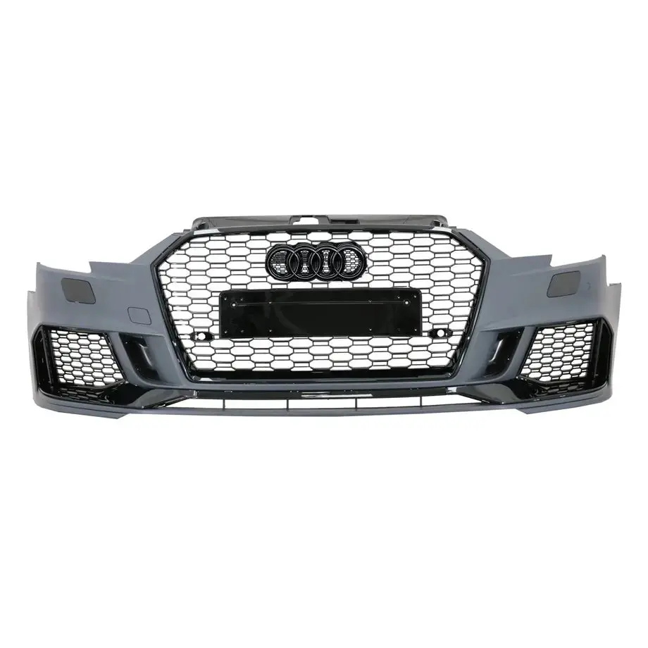Audi A3 8V.2 Facelift Rs3 Sportback Style Upgrade Plastic Front Bumper (17-19) 1