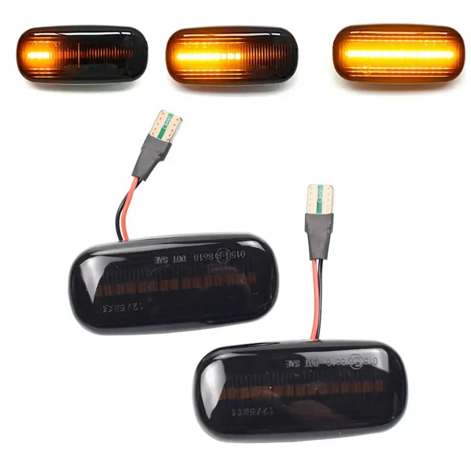 Audi A3 / A4 Smoked Led Sequential Side Indicator Markers 1