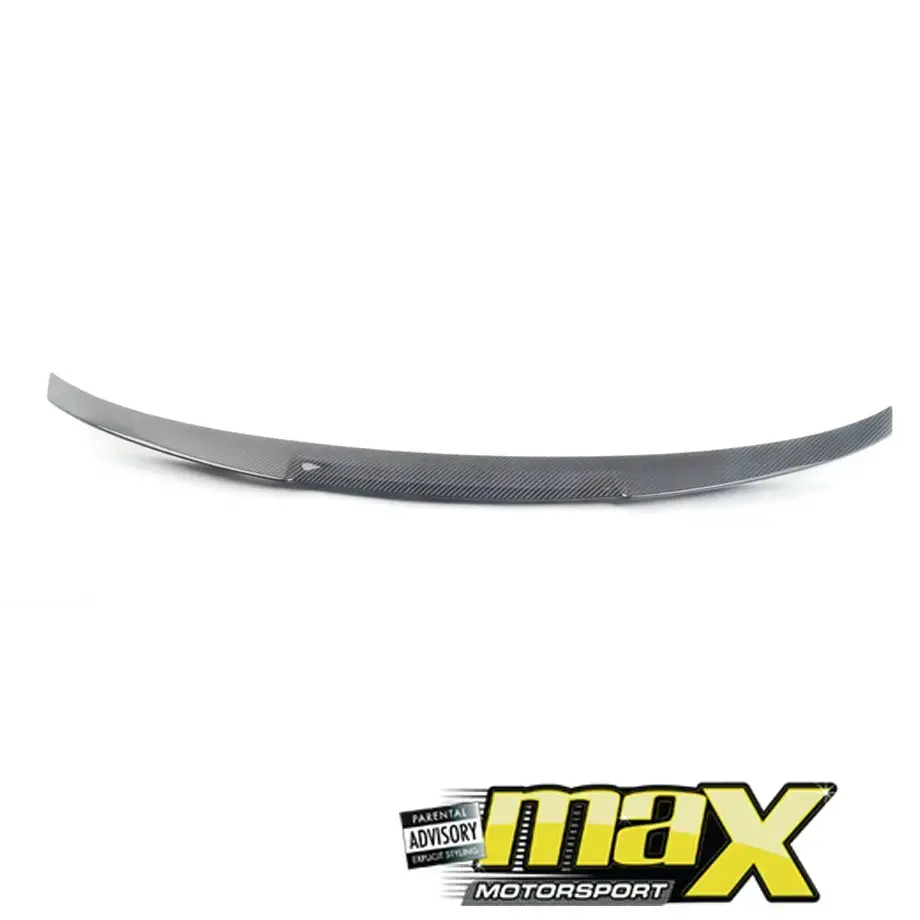 Audi A3 M4 Style Carbon Fibre Boot Spoiler (2014-On) 1