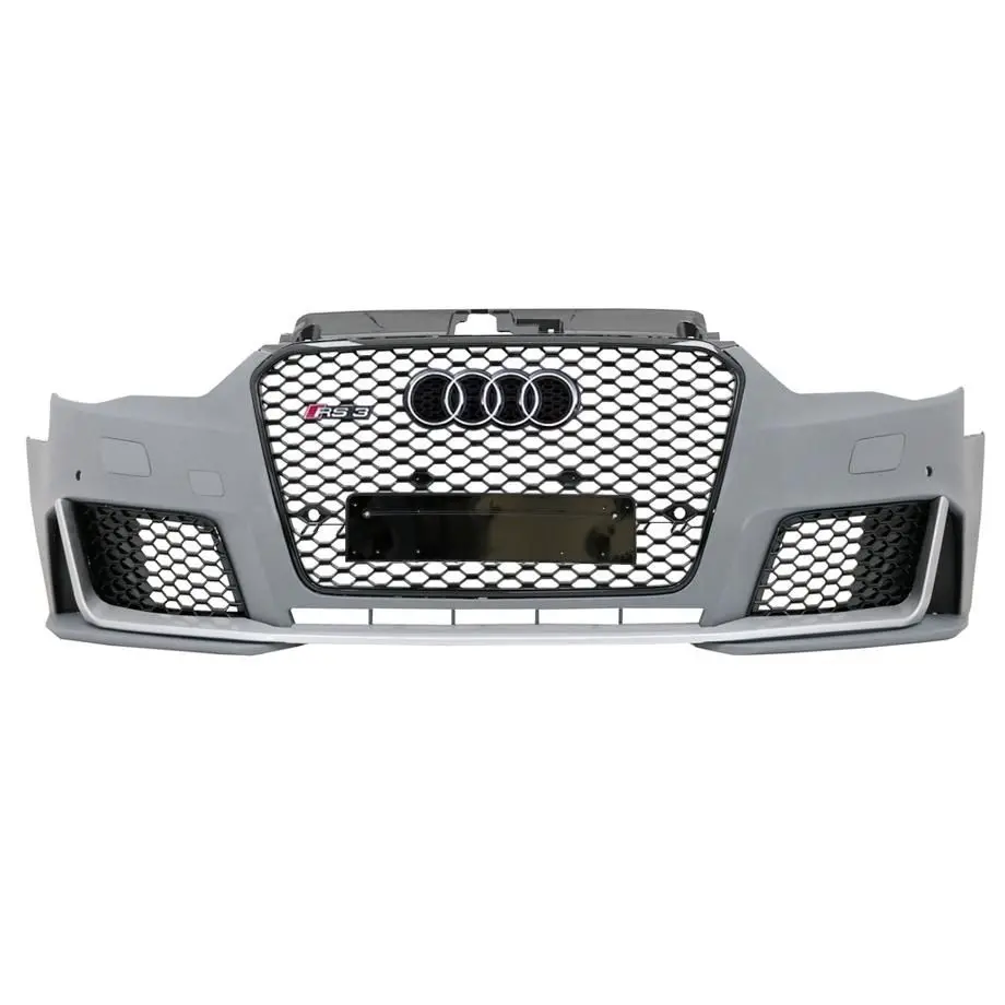 Audi A3 8V Rs3 Style Upgrade Plastic Front Bumper (14-17) 1