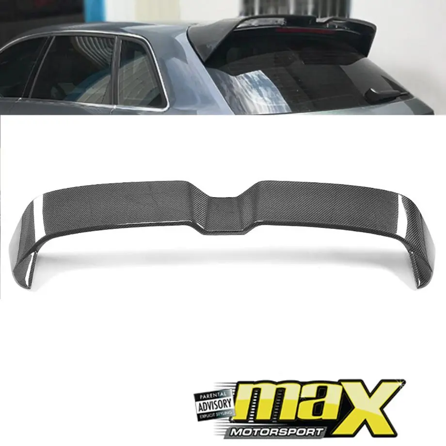 Audi A3/S3 (14-On)  Oettinger Style Carbon Fibre Roof Spoiler 1