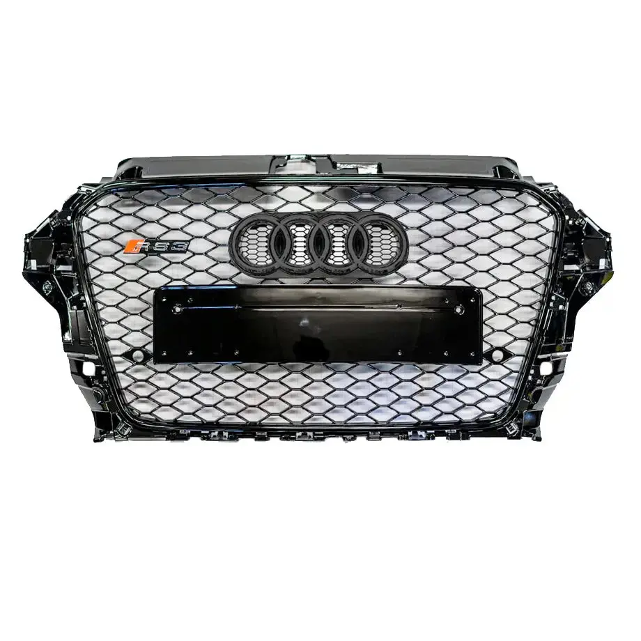 Audi A3 (14-17) Rs3 Style Gloss Black Upgrade Grille 1