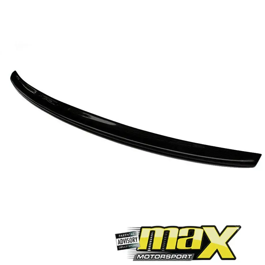 Audi A4 B8/B9 Gloss Black Sedan Boot Spoiler (08-16) 1
