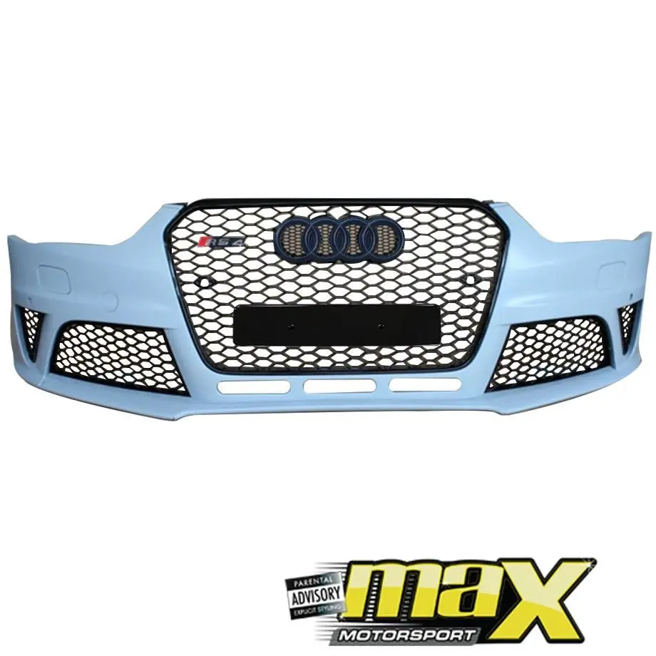 Audi A4 B8.5 (13-15) - Rs4 Style Front Bumper Upgrade 1