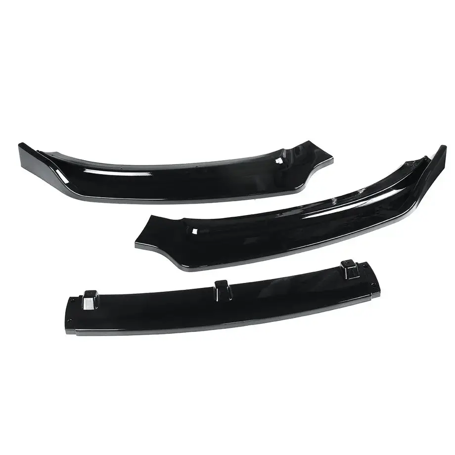 Audi A4 B8.5 3-Piece Gloss Black Front Spoiler (12-16) 2