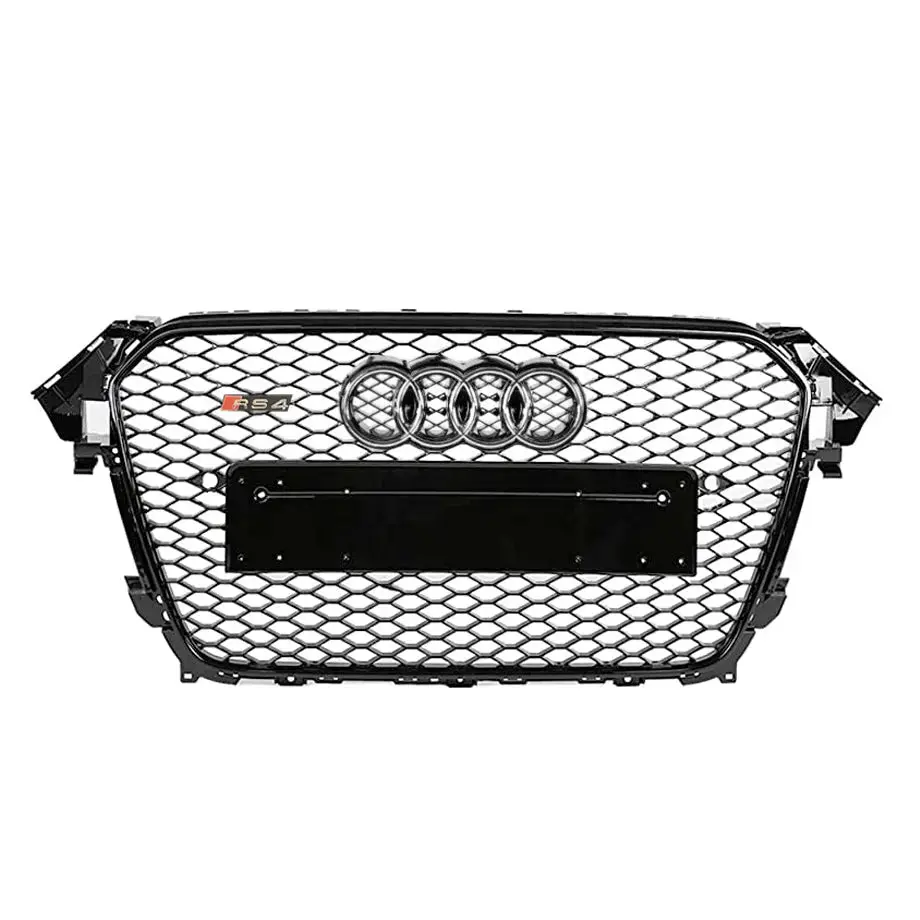 Audi A4 B8.5 (12-15) Rs Style Gloss Black Grille 1