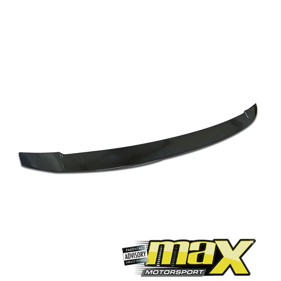 Audi A4 B9 Gloss Black Sedan Boot Spoiler (17-On) 1