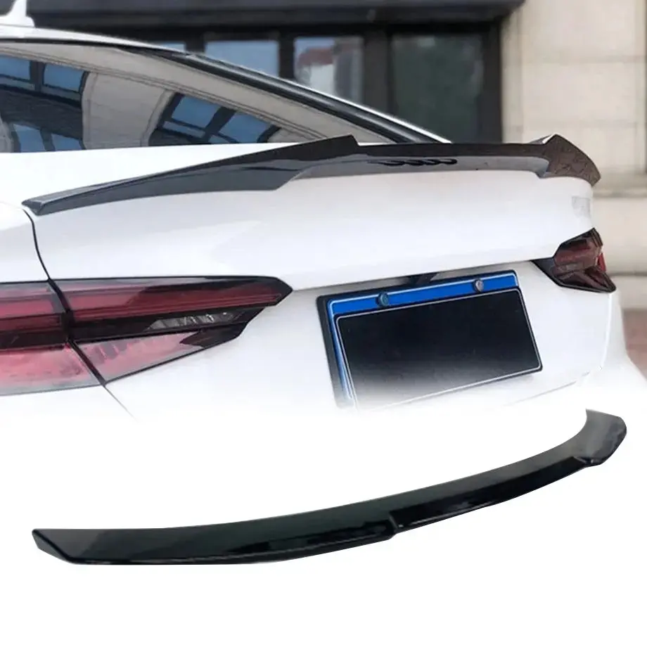Audi A4 B9 M4 Style Gloss Black Boot Spoiler (17-20) 1