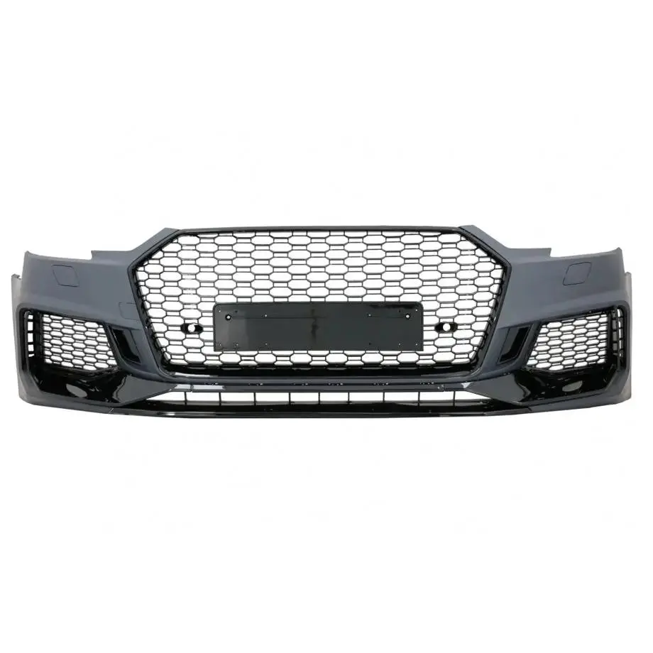Audi A4 B9 (16-18) Rs4 De-Baged Style Plastic Upgrade Front Bumper 1