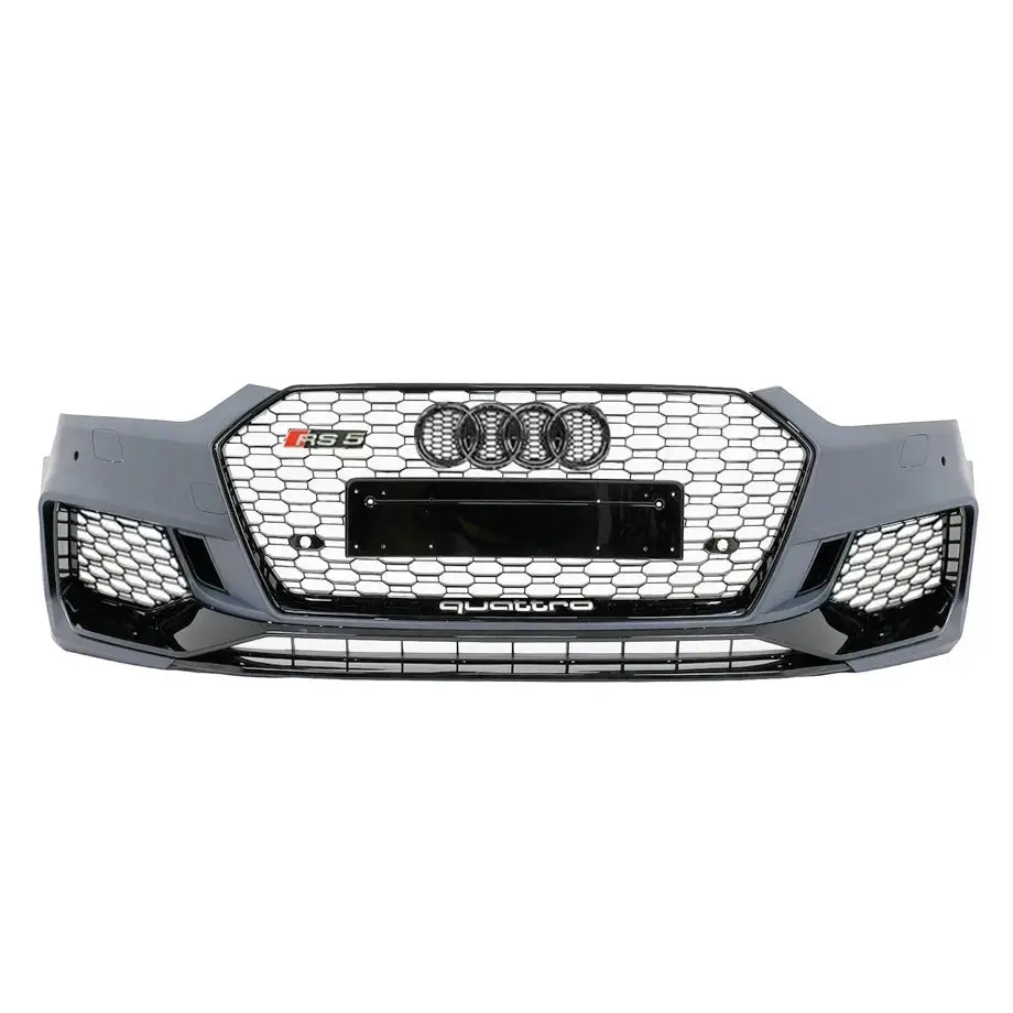 Audi A5 B9 Rs5 Style Plastic Upgrade Front Bumper (17-21) 1
