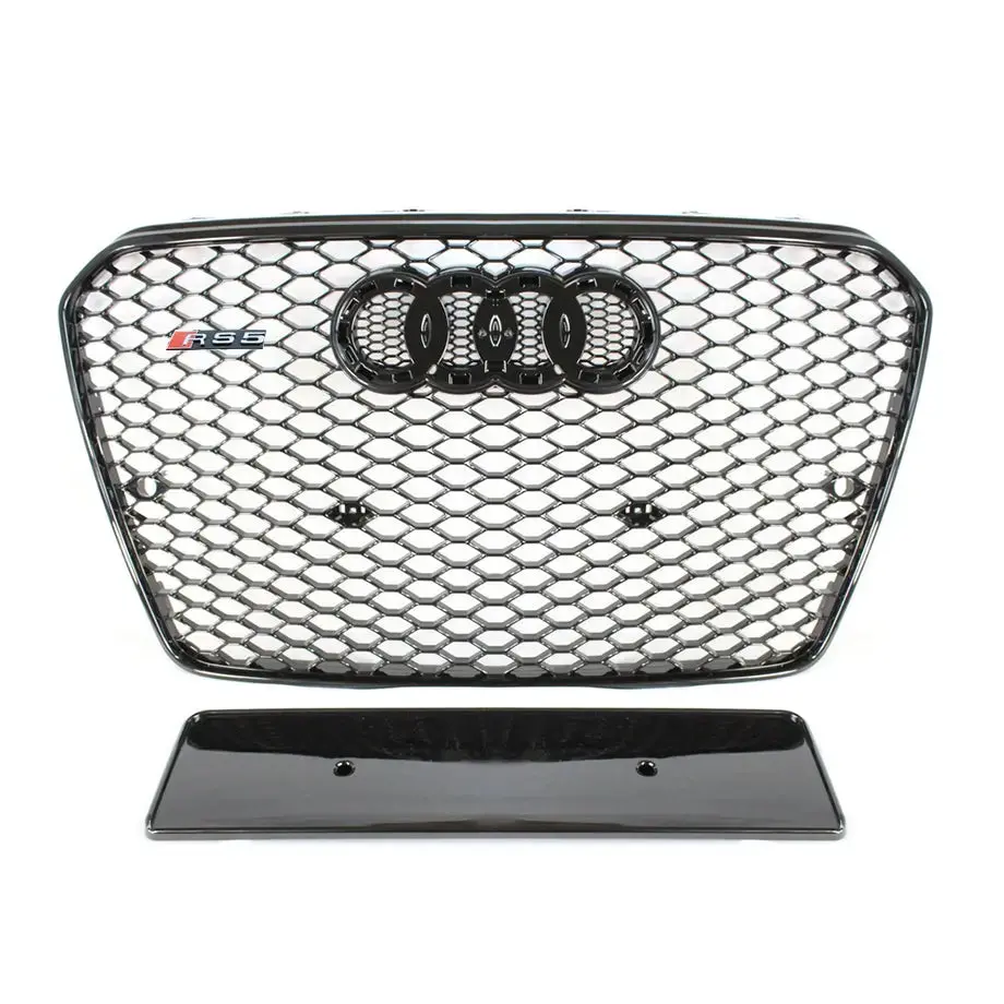 Audi A5 (12-16) Rs5 Style Gloss Black Upgrade Grille 1