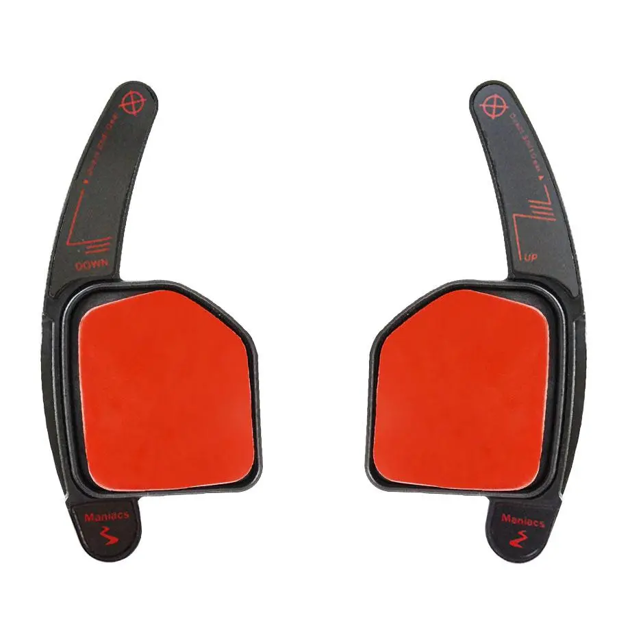 Audi Maniacs Paddle Shift Extensions (Black) 1