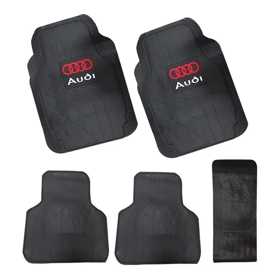 5-Piece Audi Branded Rubber Car Mats 1
